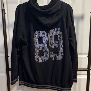 Torrid Leopard Terry Sporty Hoodie Size 2x